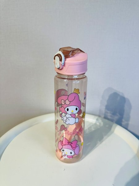 مطرة بلاستيك شفاف 800 ml ميلودي